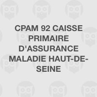 CPAM 92 Caisse Primaire d'Assurance Maladie Haut-de-Seine