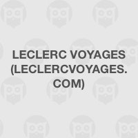 Leclerc Voyages (leclercvoyages.com)